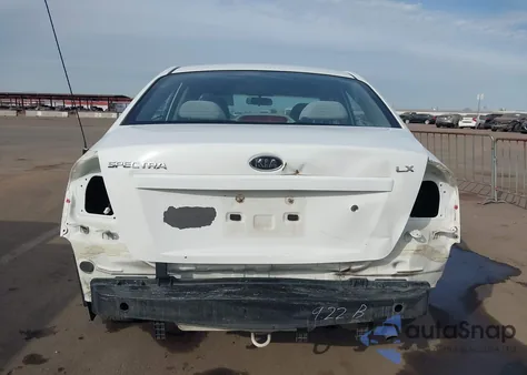 2009 Kia Spectra Lx z USA, uszkodzony, nr VIN KNAFE221995623613